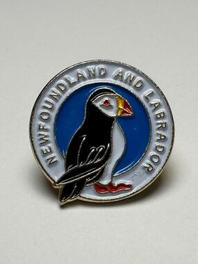 ✨2 for $10✨  Newfoundland & Labrador Puffin Lapel Pin Canada Bird Enamel Pin